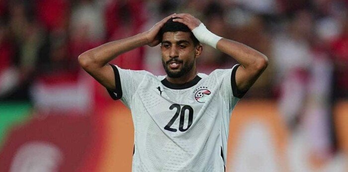 إبراهيم عادل: سنحاول مجددًا بعد خسارة مصر أمام السنغال في كأس أمم إفريقيا