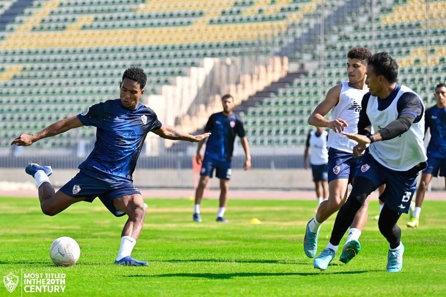 الزمالك يستعد لمواجهة المصري في كأس عاصمة مصر بتدريبات مكثفة