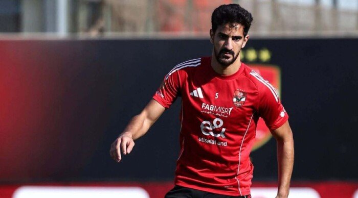 بن رمضان يعود للتدريبات مع الأهلي بعد مشاركته في أمم إفريقيا